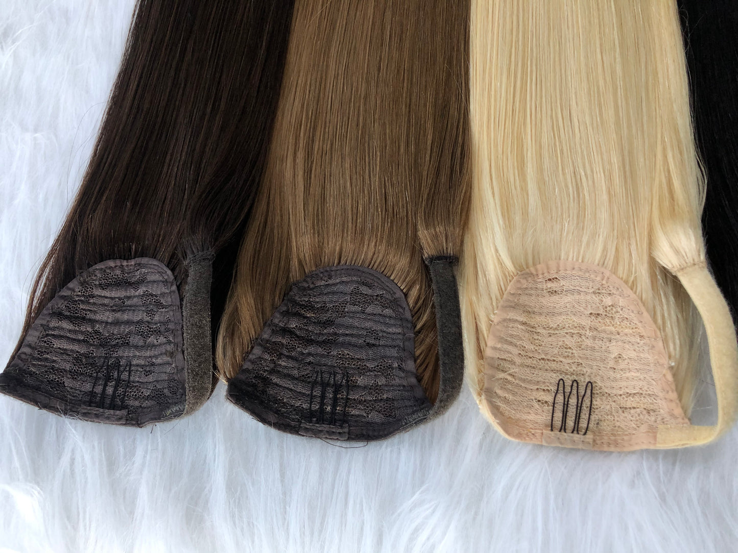 High quality Virgin ponytail hair extensions