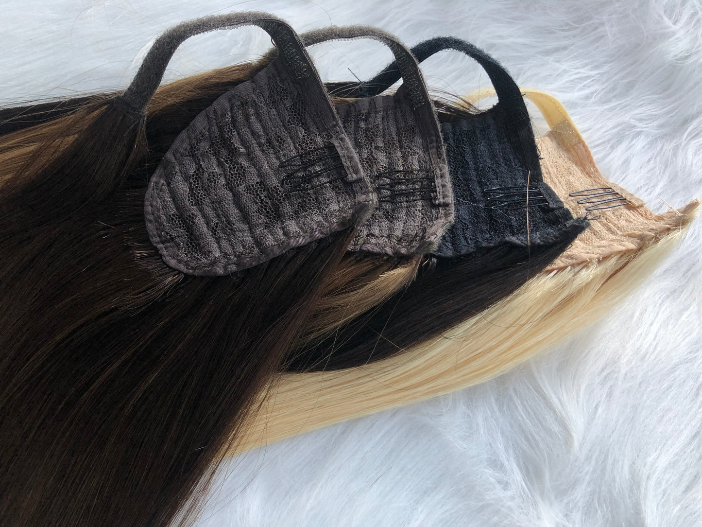 High quality Virgin ponytail hair extensions