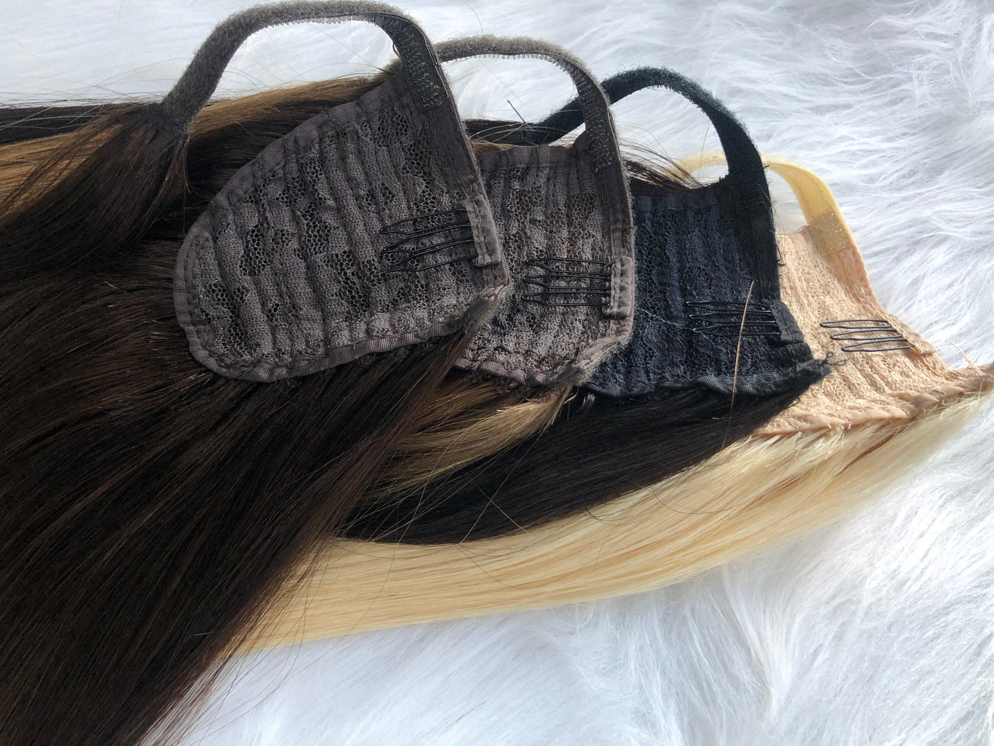 High quality Virgin ponytail hair extensions