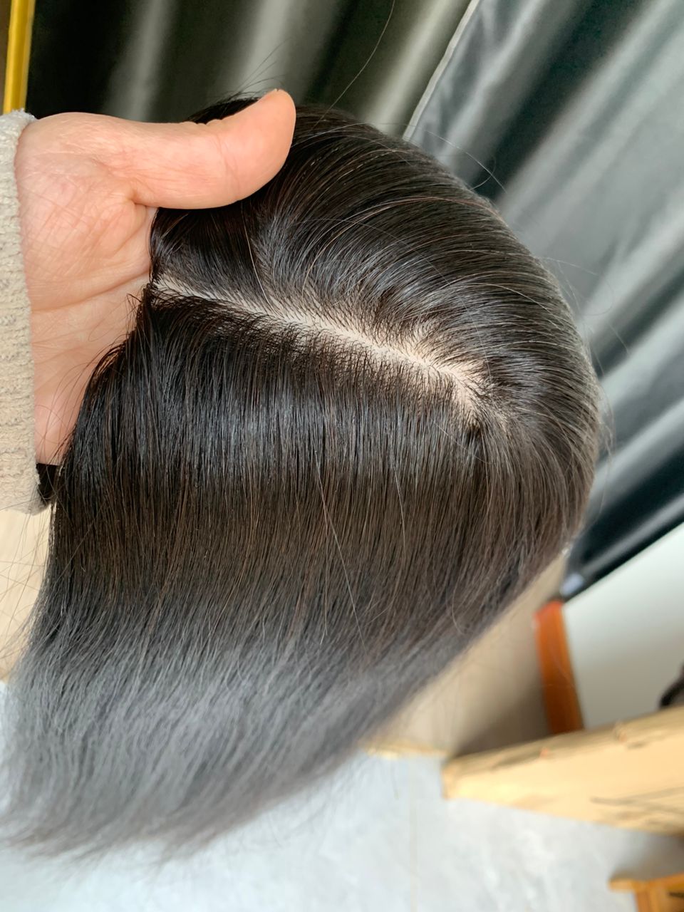 injection silk base topper 8x8 180% density