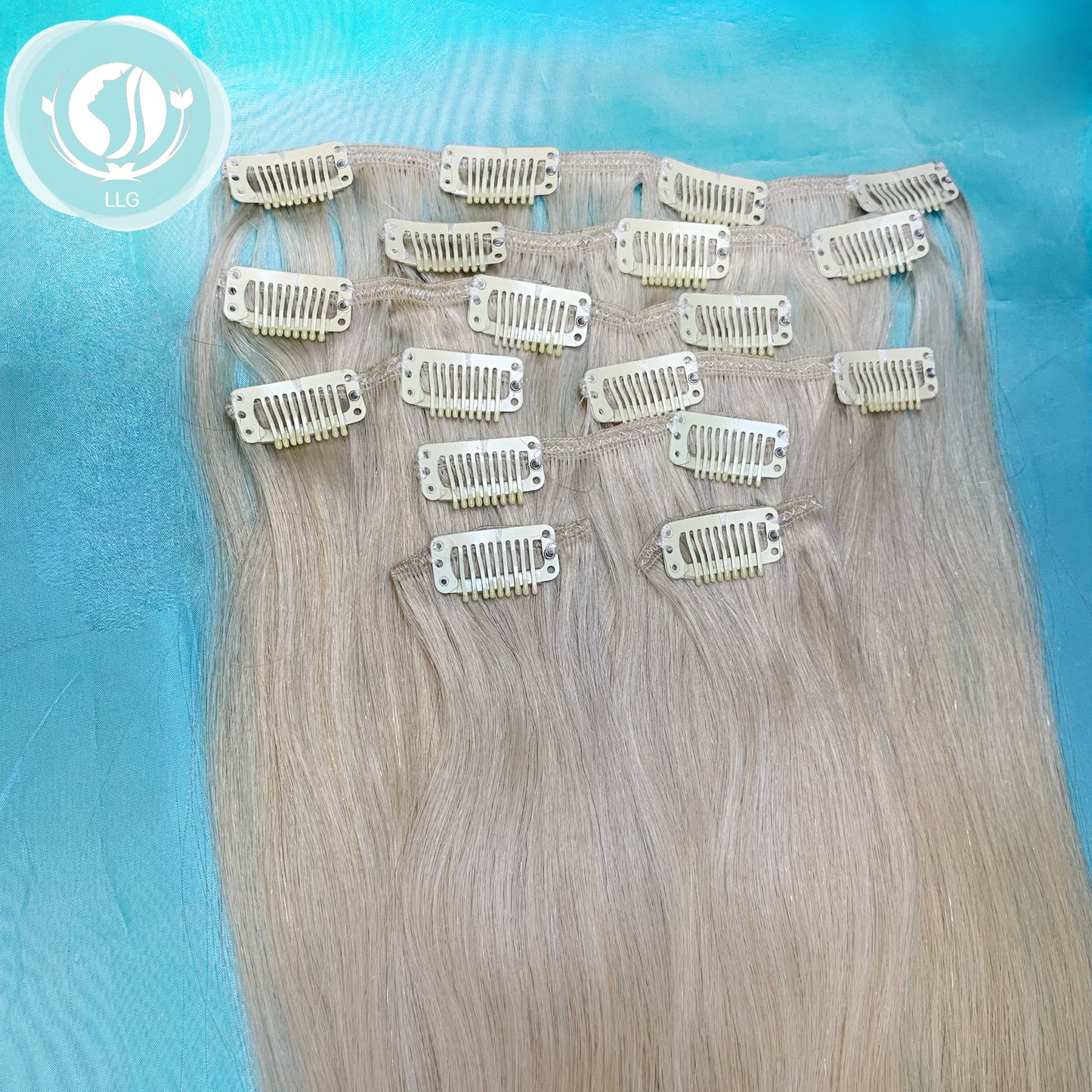 12A Raw European Russian human clip in hair extensions