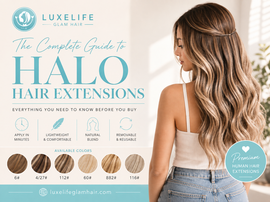 Halo Hair Extensions: A Complete Guide to Invisible Wire Hair Extensions