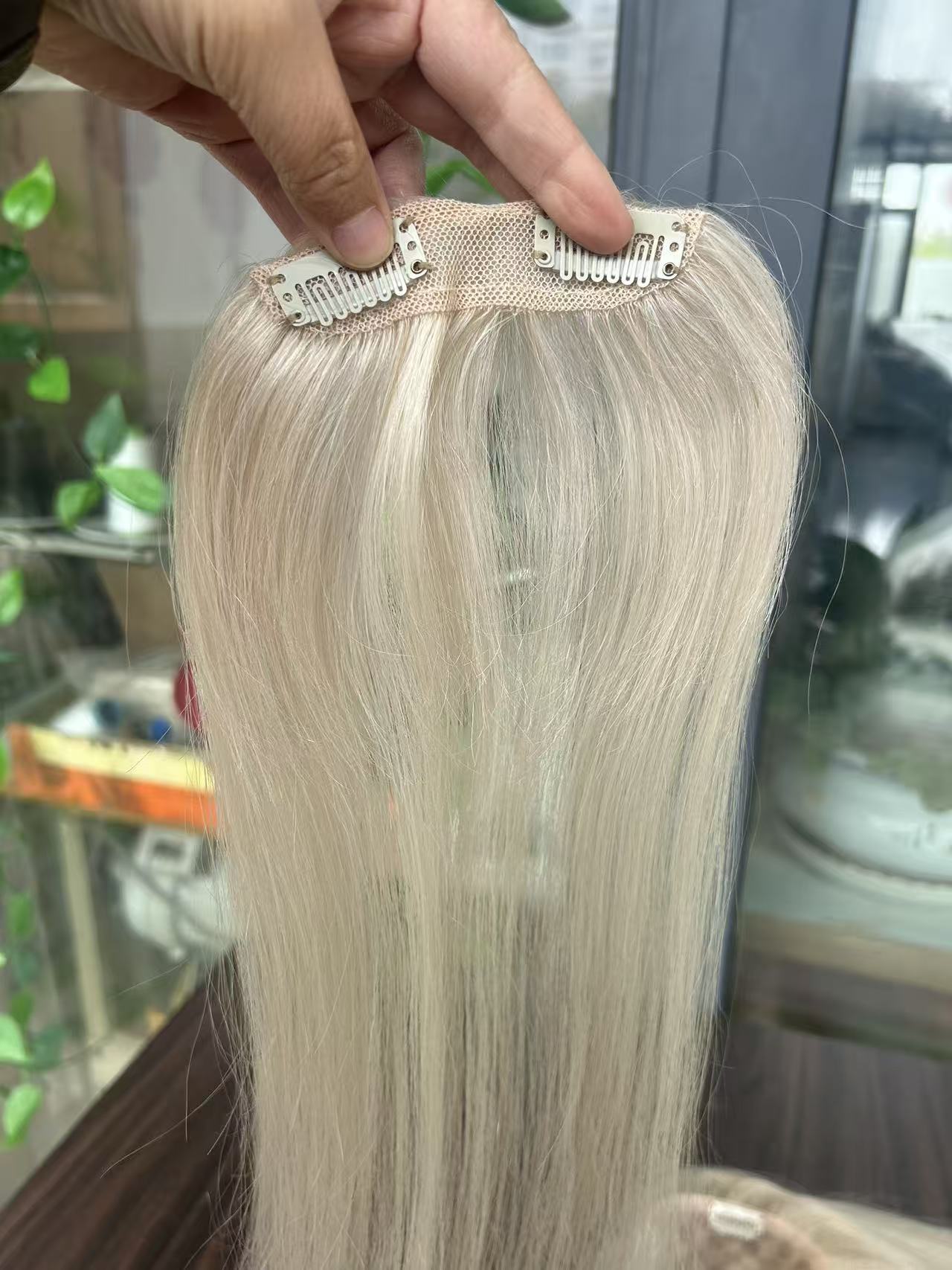 2x3 Mono Base Hair bangs Human Hair Factory Direct Wholesale