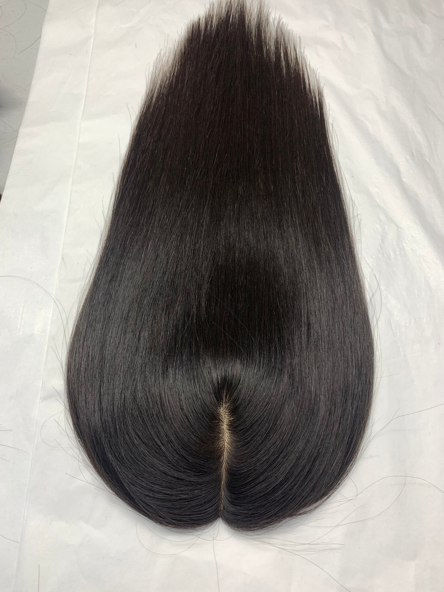 Top Quality Russian Raw hair Machine injection silk base topper For women hair toupee