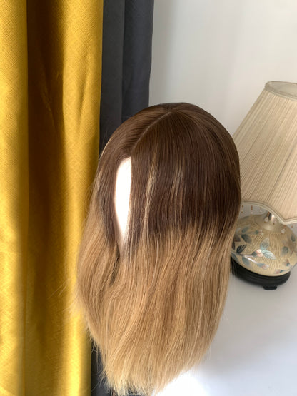 Certificated Jewish Wig With Silk Top Human Hair