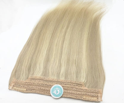 Halo Hair Extensions – Invisible Wire Human Hair Extensions