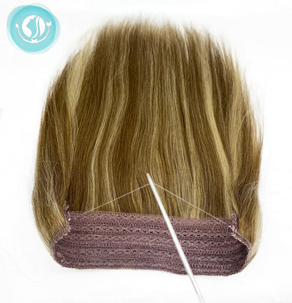 Halo Hair Extensions – Invisible Wire Human Hair Extensions