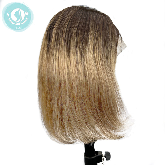 13x6 lace frontal Bob wig 12"